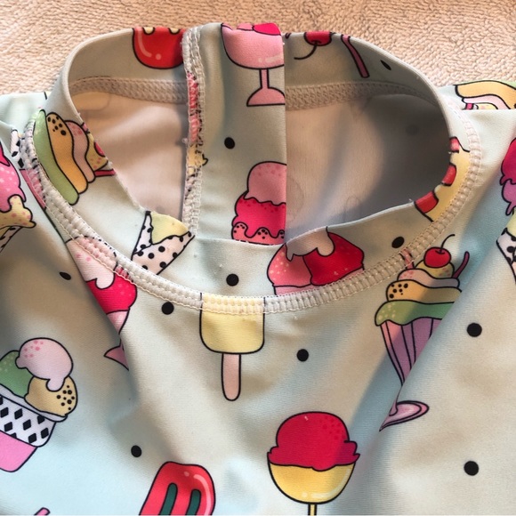 Toddler Ice-cream Swimsuit - Picture 3 of 4